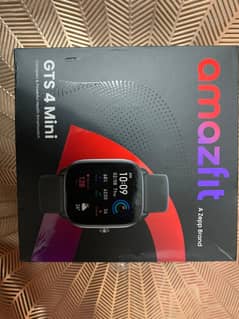 Black Amazfit GTS 4 Mini Smart Watch