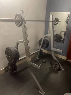 weight lifting rack