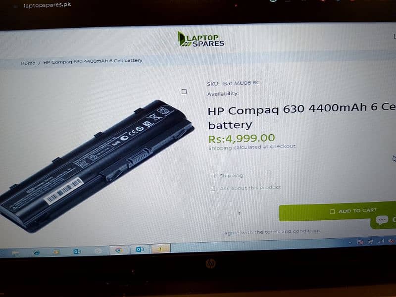 HP 630 Laptop core i3 9