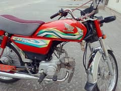 Honda CD70 2023 All Punjab Number New Condition