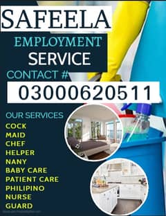Maids / Chinese Cook / Couple / Driver / Patient Care / COOK