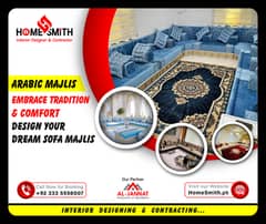 Arabic Majlis - Majlis Sofa Bethak - Modern Majlis - (0333-5556007)