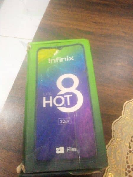Infinix hot 8 lite 32 GB storage 2GB ram 5