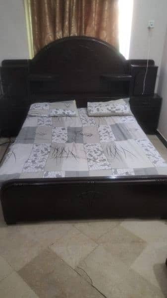 double bed with mattress 2