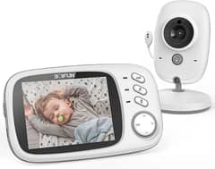 Boifun vedio baby monitor zoom rotatable sound detection 0
