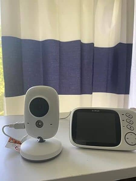 Boifun vedio baby monitor zoom rotatable sound detection 7