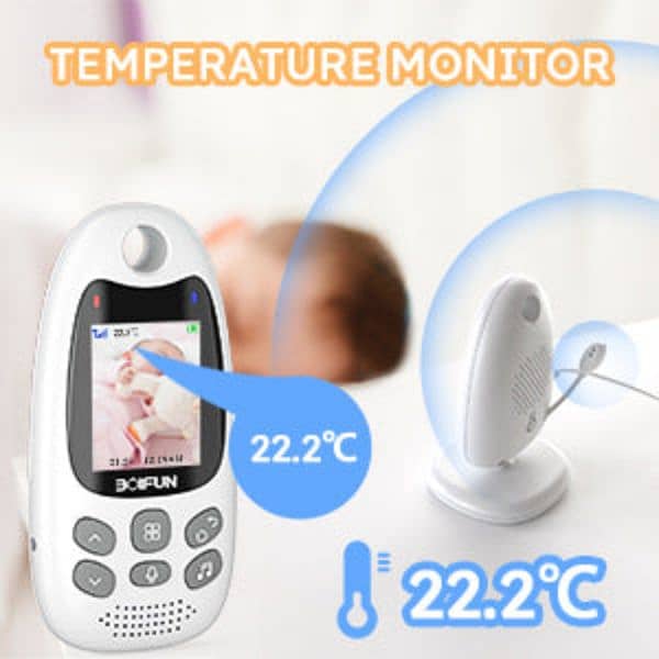 Brand new Vedio Baby monitor with all features towway temperature vox 6