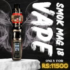 Vap "MAG 18 kit  230w" with 120ml flavor 0