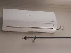 Haier DC inverter ineer and outdoor with remote and palte availabe hai