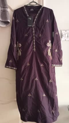 Brand New Tagged Asim Jofa 3 piece dress