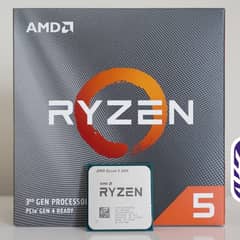 Ryzen 5 3600 Box packed, tray and used for sell