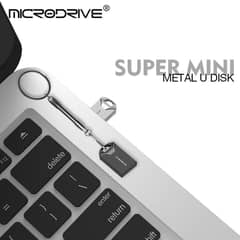 32GB Mini USB 3.0 Metalic Flash with key ring and otg