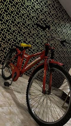 Sports Bicycle in red colour