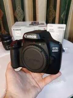 Canon Eos 4000d with 18-55 kit lens | Complete Box
