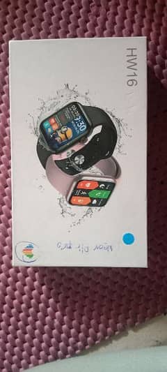 HW16 smart watch Use only 1 hour, brand new.