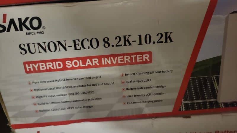 sako 3.5kw, 5.5kw, 6.2kw, 8.2kw hybrid inverter 5