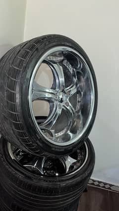 20 inch rims with tyres
