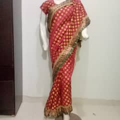 only one time used beautiful sari