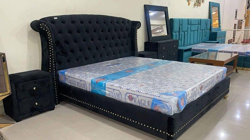 double bed bed set furniture Turkish bed set interior 4