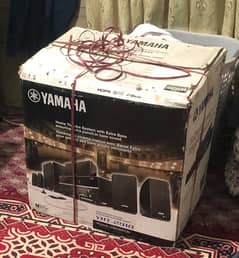 yamaha home theatre full set amplifier speakers with original remote