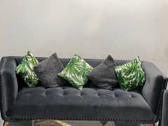 sofa set, stylish sofa set, grey sofa set