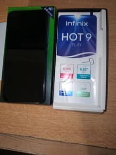 Infinix Hot 9 Play 3GB/64GB with Box and Charger