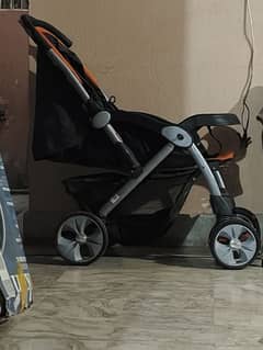 baby stoller, pram, baby push walker