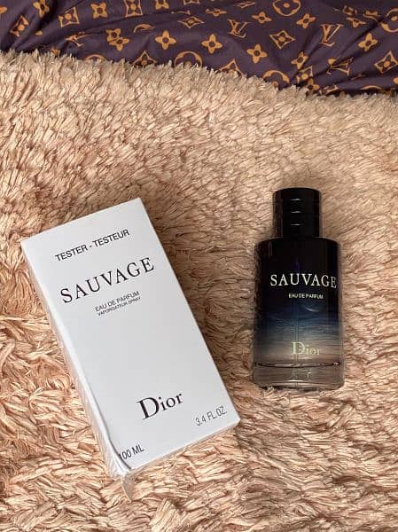 Dior Sauvage 100ML Verified Barcode Orignal Tester. +923348117231 1