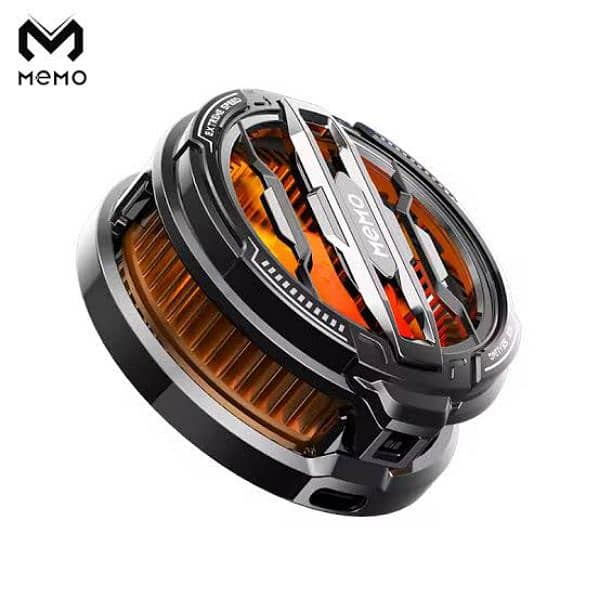 Memo Cx07 Magnetic Cooling Fan Instant Cooling 15W 4