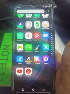 Infinix note 11 with Box 6+5/128 100% sealed full new condition
