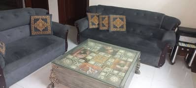 7 seater sofa set new condition