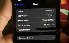iphone xs max non pta 256 gb ios 18 py update ha