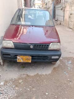 Suzuki mehran 2005 model hai AC petrol new tyre new suspension ins