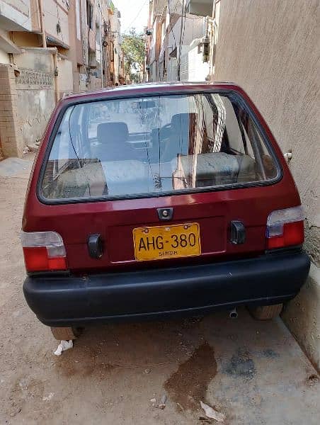 Suzuki mehran 2005 model hai AC petrol new tyre new suspension ins 5