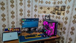 i5 12th Gen  gaming pc Full setup