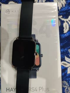 MI RS4 Plus Black Smart Watch