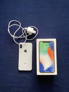 iphone X WITH BOX PTA