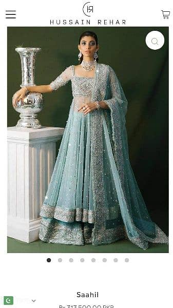 Hussain Rehar Original designer inspired Walima dress 0