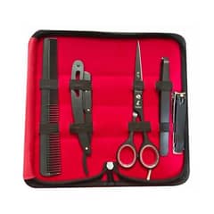 Premium Men's Barber Kit - Grooming Set with Scissors & Razor