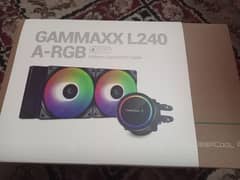 DeepCool Gammaxx L240 A-RGB CPU Liquid Cooler black