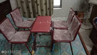 babay chairs folding table