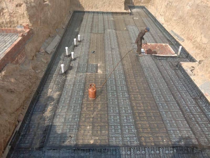 Best Waterproofing Bituminous Membrane for Roof 'basement leakage 2