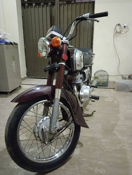 Honda cd road master 200cc Karachi number book and file urignal 3