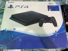 PS4 slim 500gb with 2 Controllers