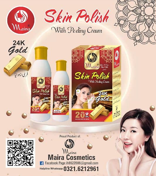 Maira 3in1 24K Gold Skin Polish 2