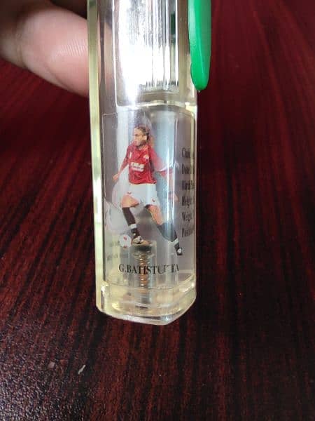 Rare Vintage Football Club AS Roma Gabriel Batistuta Cigarette Lighter 1