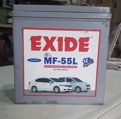 Exide MF-55L good condition