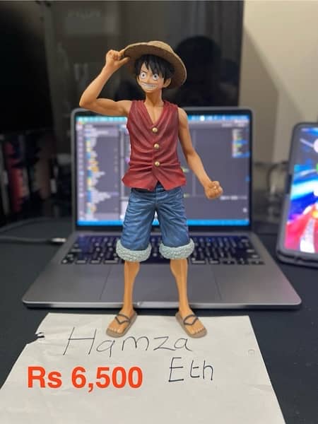 Goku, Luffy, Zoro, elden ring One piece, dragon ball z action figures. 15