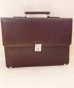 Leather laptop Bag