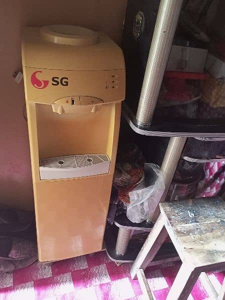 SG water dispenser with refrigerator and standwithout gass 6